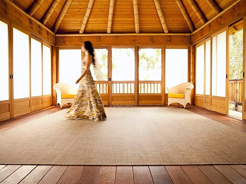 Luxury Yoga Retreat Sunshine Coast Woman walking