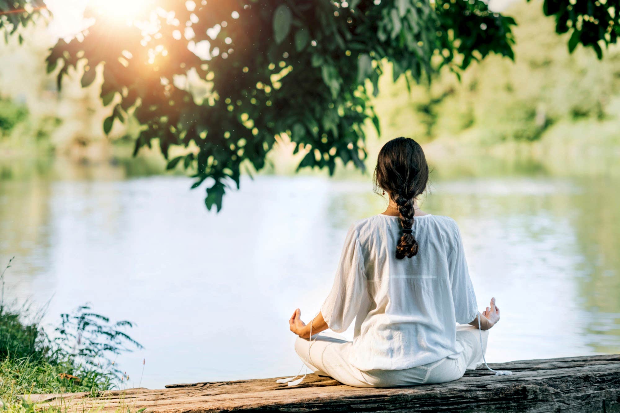 Yoga Retreat sunshine coast woman lake