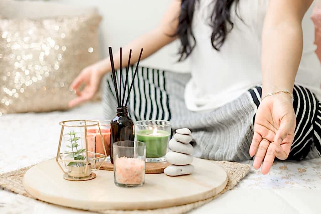 luxury yoga retreat wellness qld woman meditation